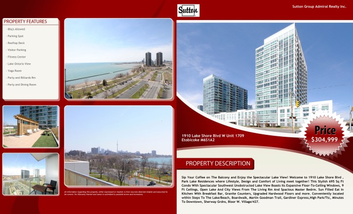 1910 Lake Shore Blvd For Sale