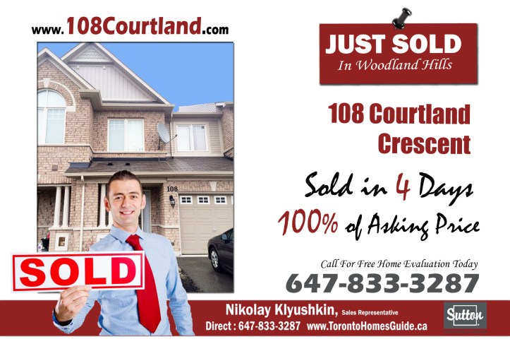 108 Courtland Final To Print Just Sold By Nikolay Klyushkin
