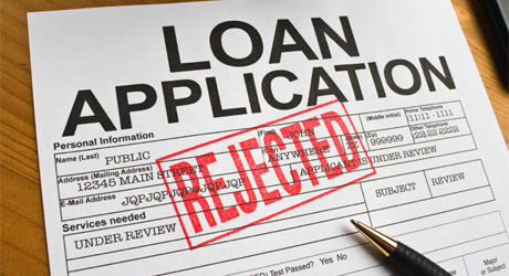 mortgage rejected before closing